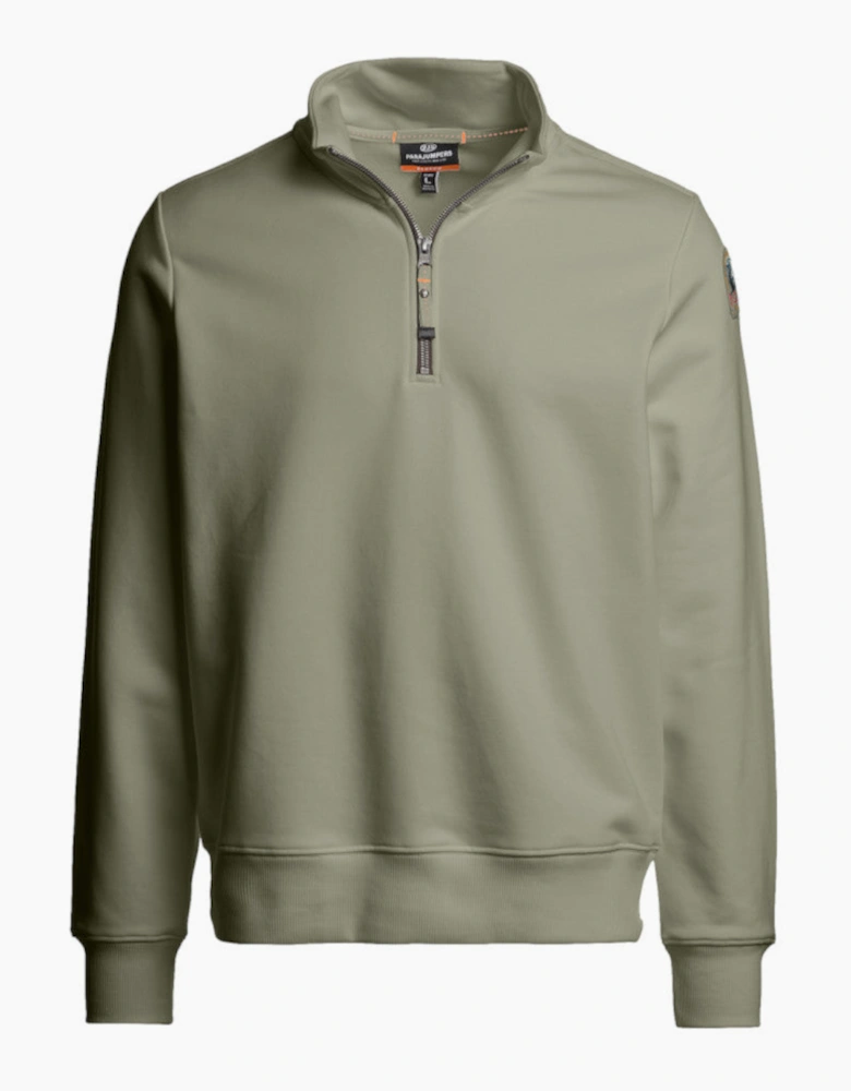 Broad Peak Half Zip Sweatshirt 0274 Ashen Sage