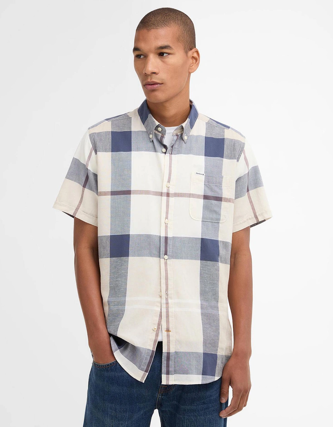 SS Douglas TF Shirt TN41 Oban Mist Tartan