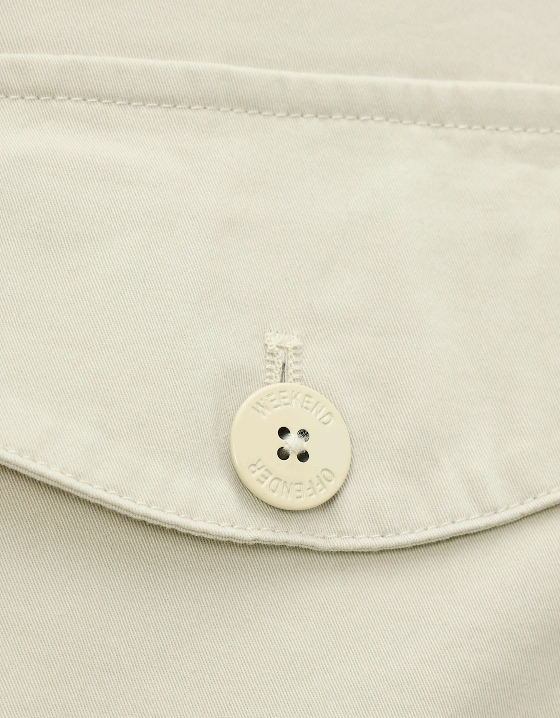 Kovags Cotton 3 Pocket Overtop CEMENT