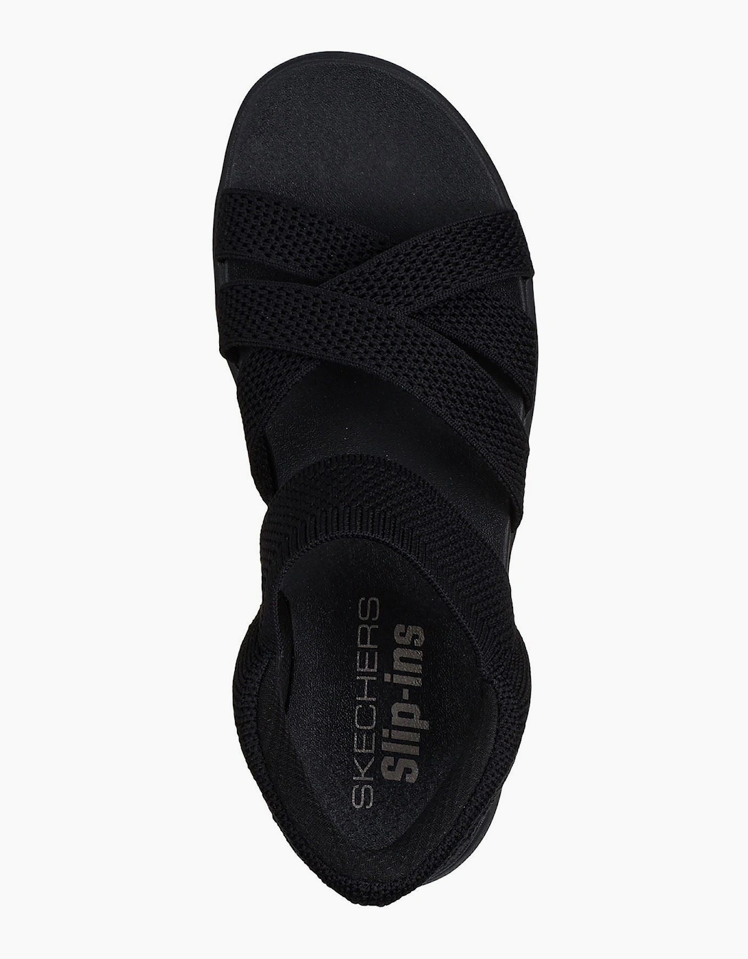 Arya - Cooling Off Polyester Women's Black Sandals