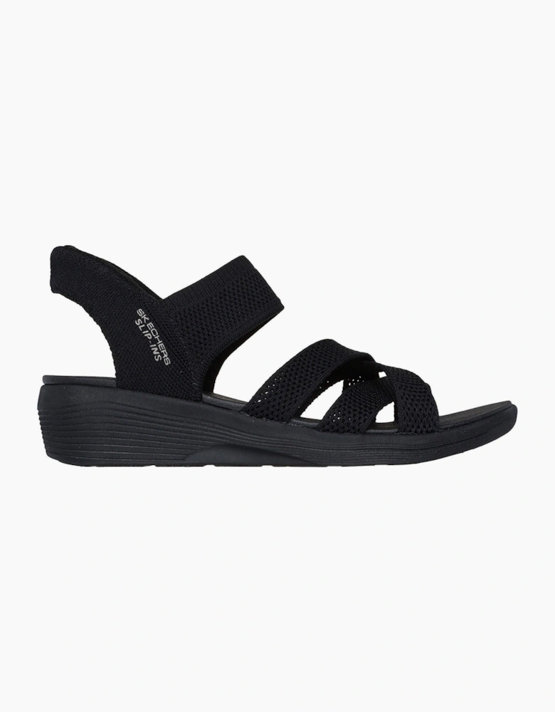Arya - Cooling Off Polyester Women's Black Sandals