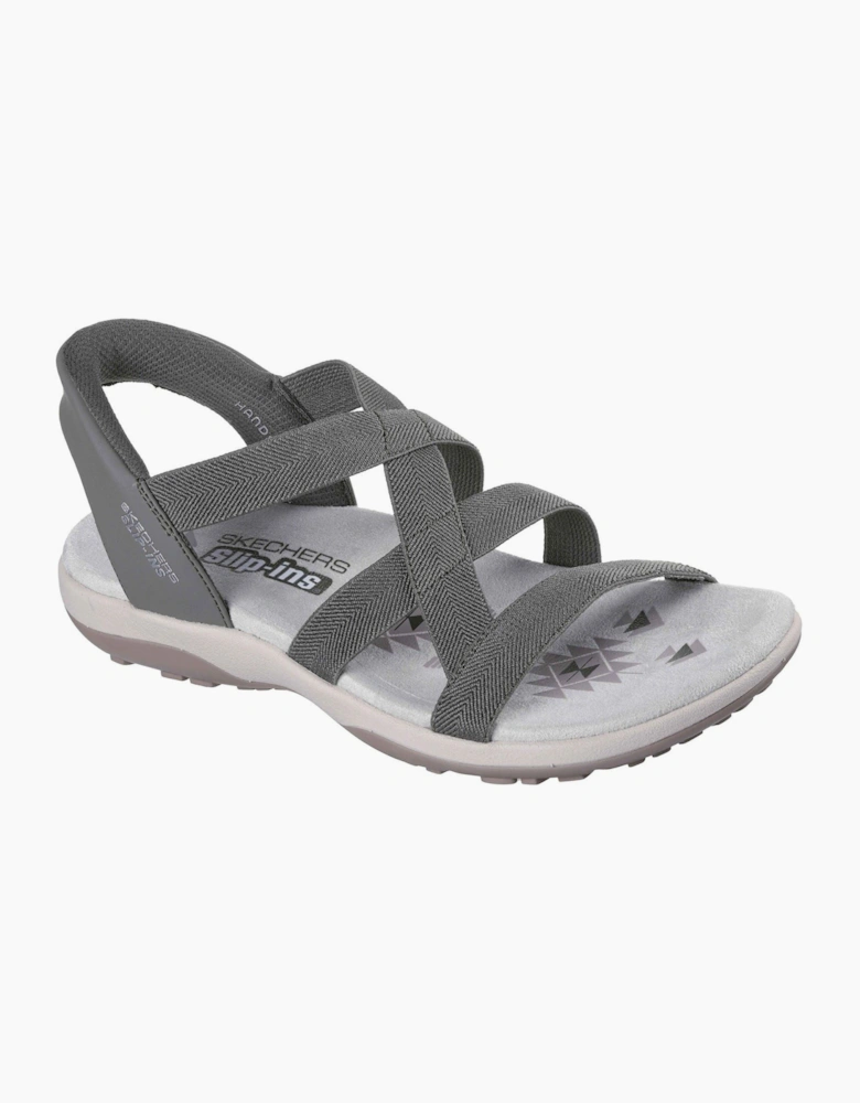 Reggae Slim Stretch Flex Textile Women's Olive Sandals