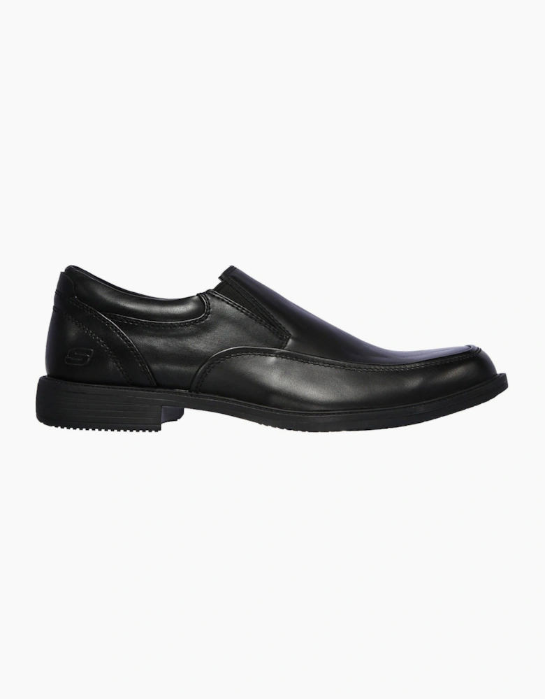 Dreston Ratlon Leather Men's Black Loafers