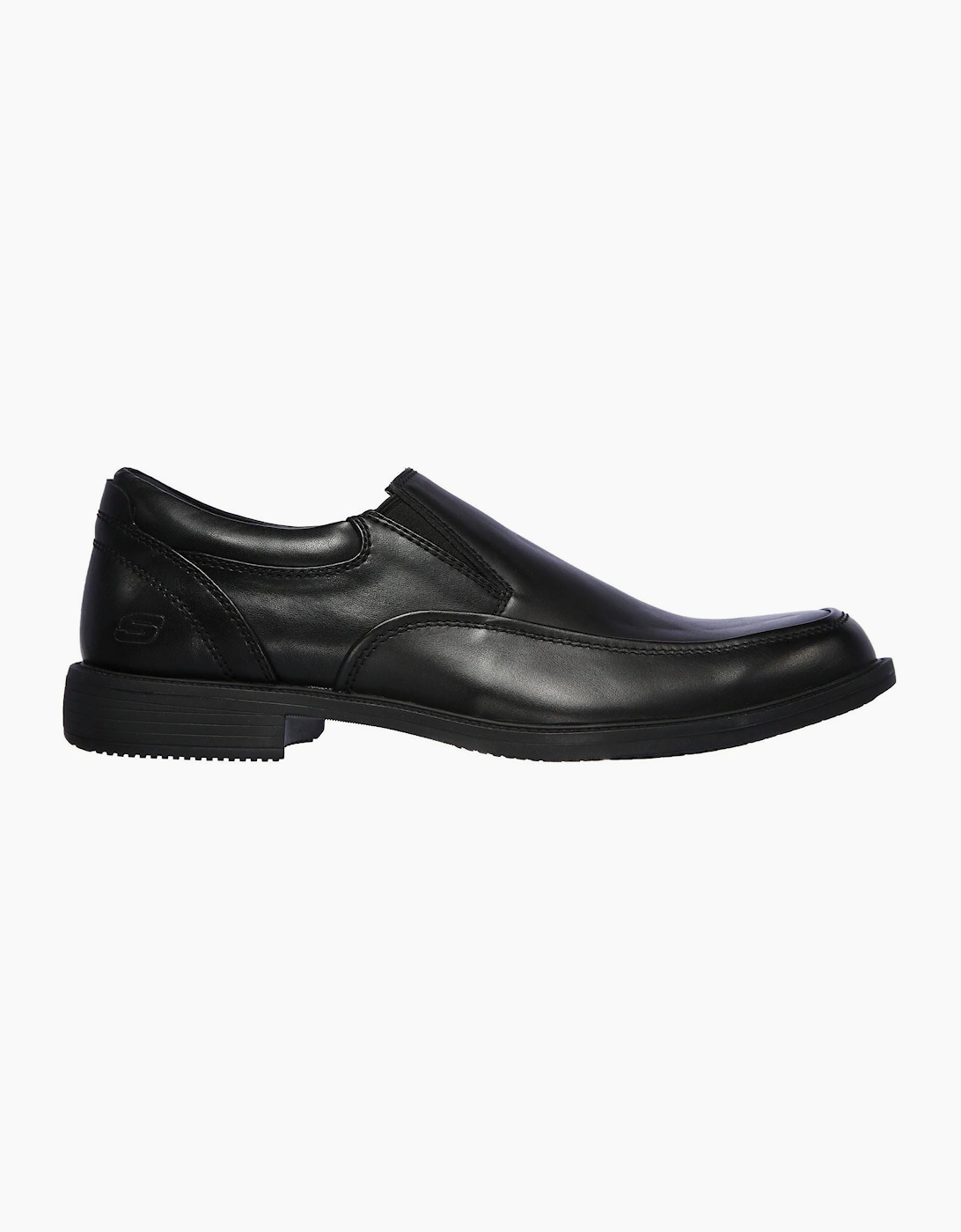 Dreston Ratlon Leather Men's Black Loafers