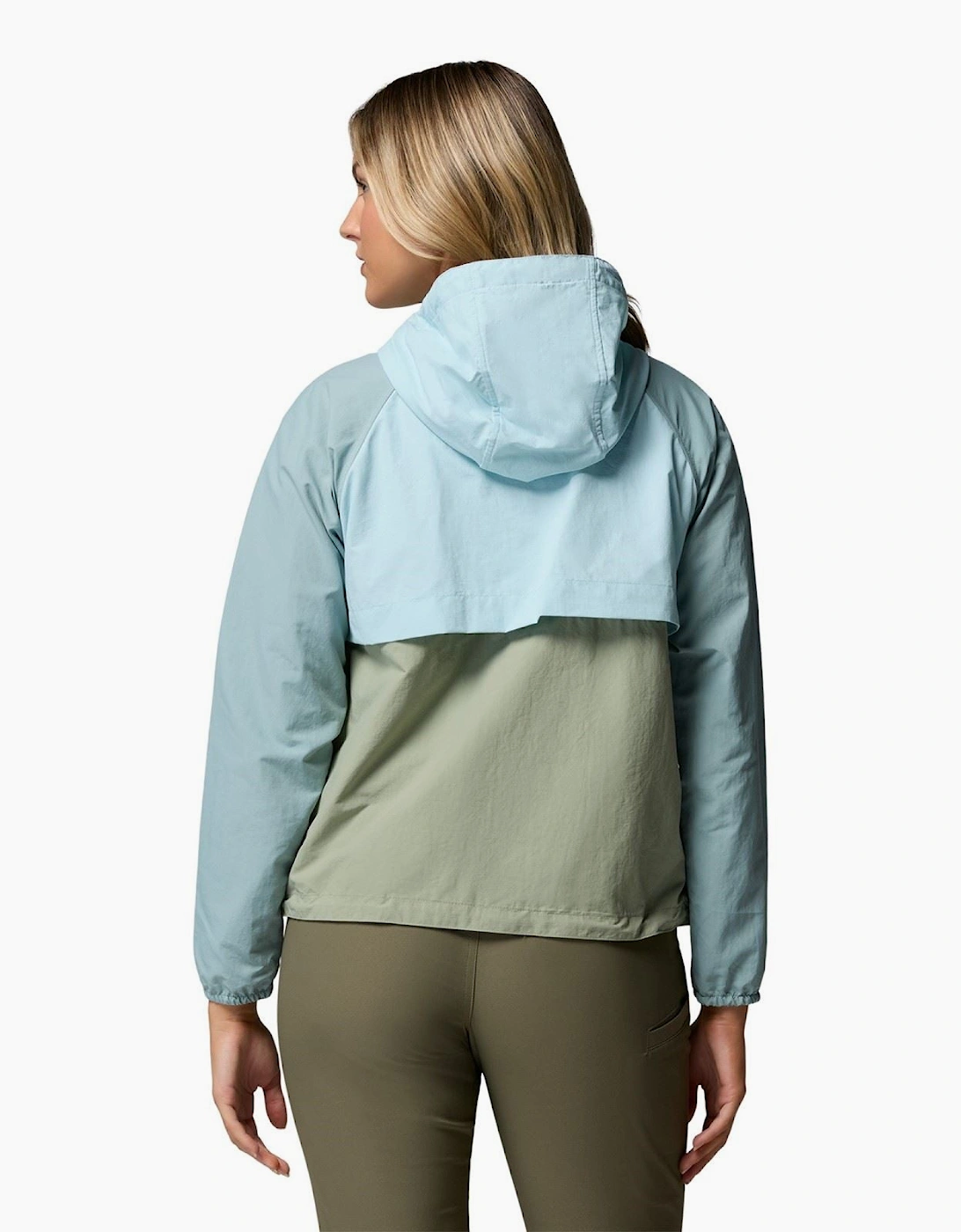 Spire Valley Women's Green Windbreaker Jackets