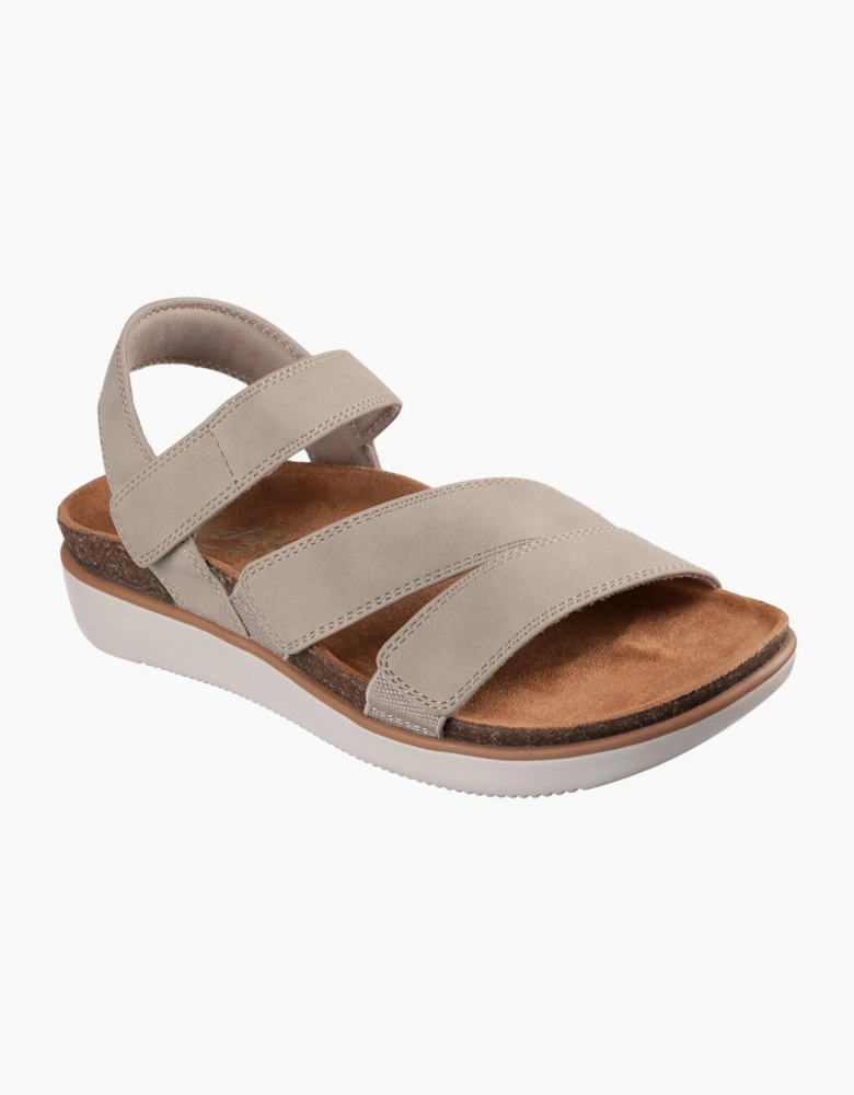 Lifted Comfort Polyurethane Women's Taupe Sandals