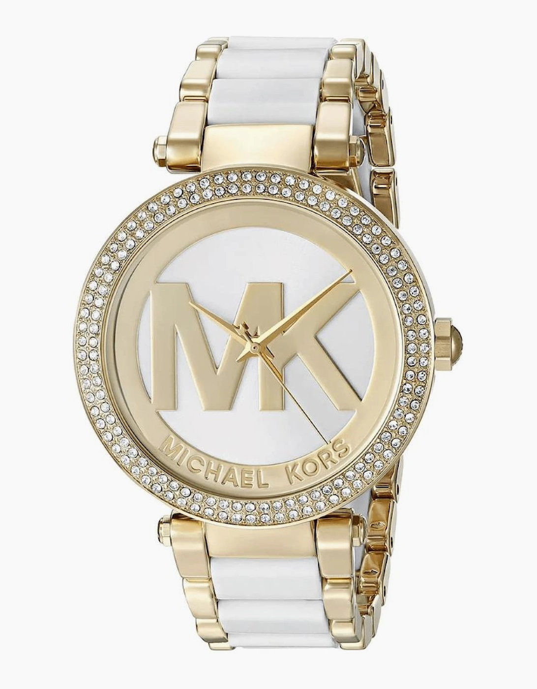 MK6313 Parker White Dial Ladies Watch