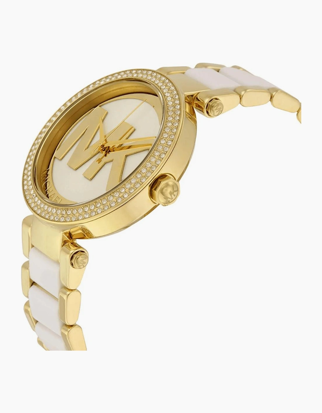 MK6313 Parker White Dial Ladies Watch