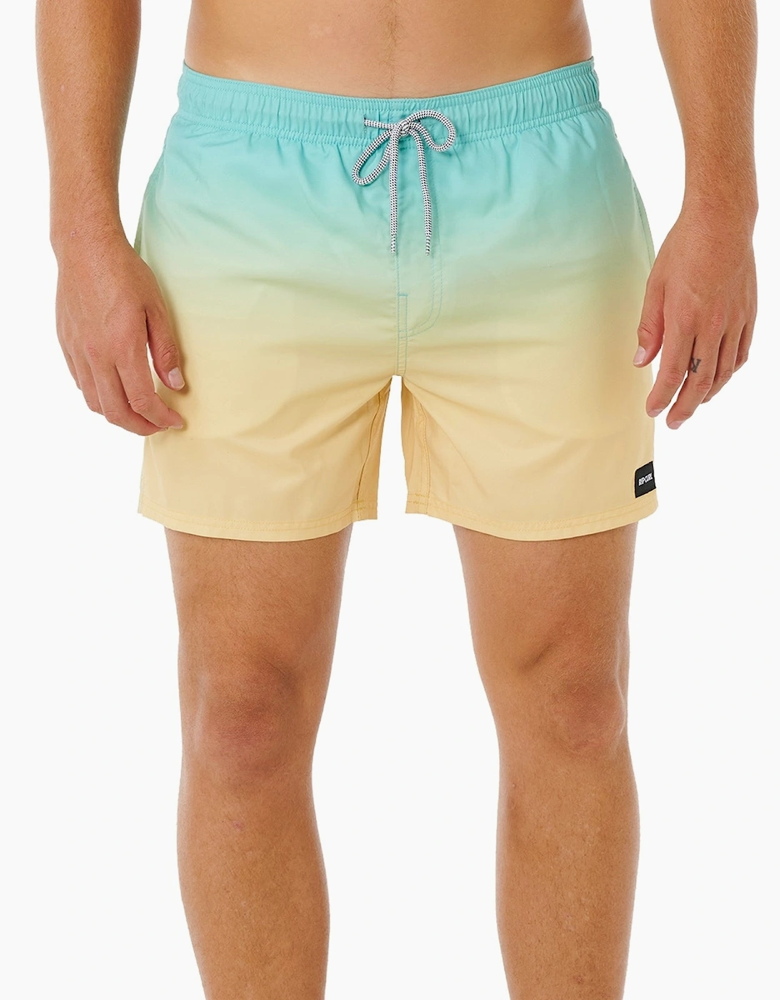 Ripcurl Men's Blue/Green Rip Curl Offset Fade Volley Boardshorts  33/32/32 M