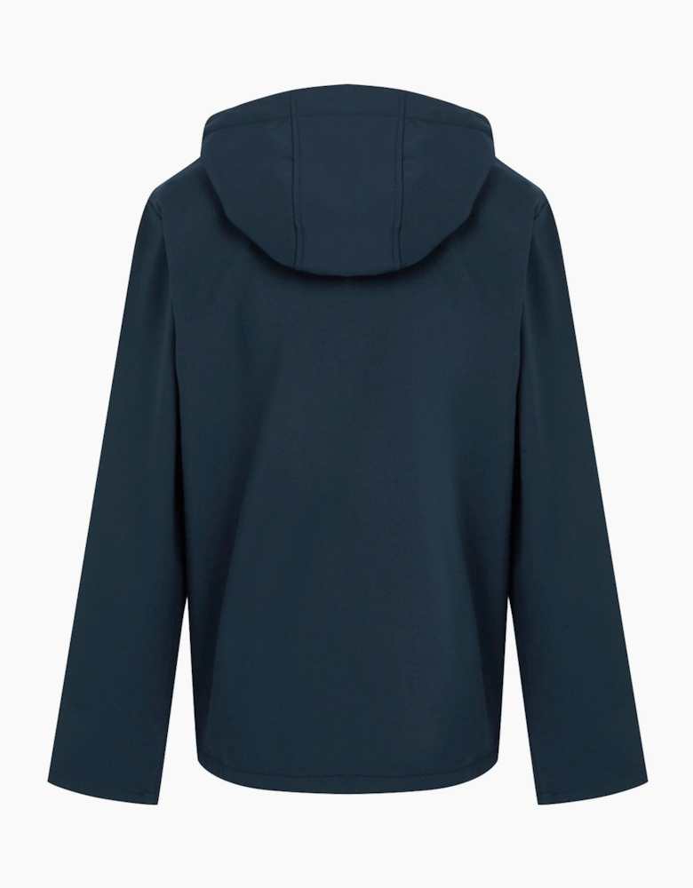 Mens Navigate Double Layered Hooded Soft Shell Jacket