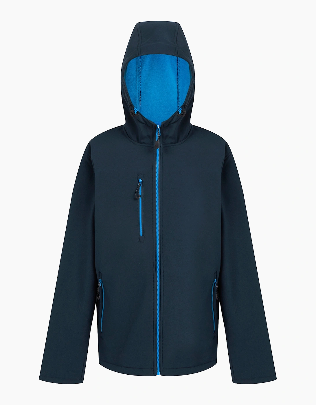 Mens Navigate Double Layered Hooded Soft Shell Jacket, 5 of 4