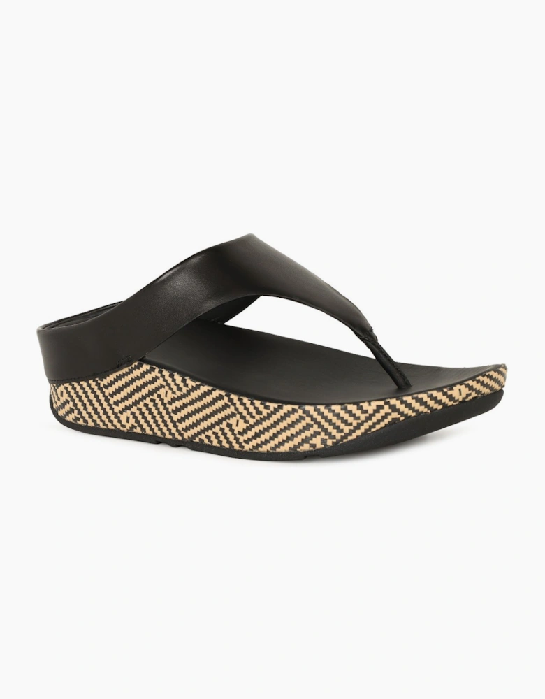 Lulu Lux Graphic Weave Womens Sandals