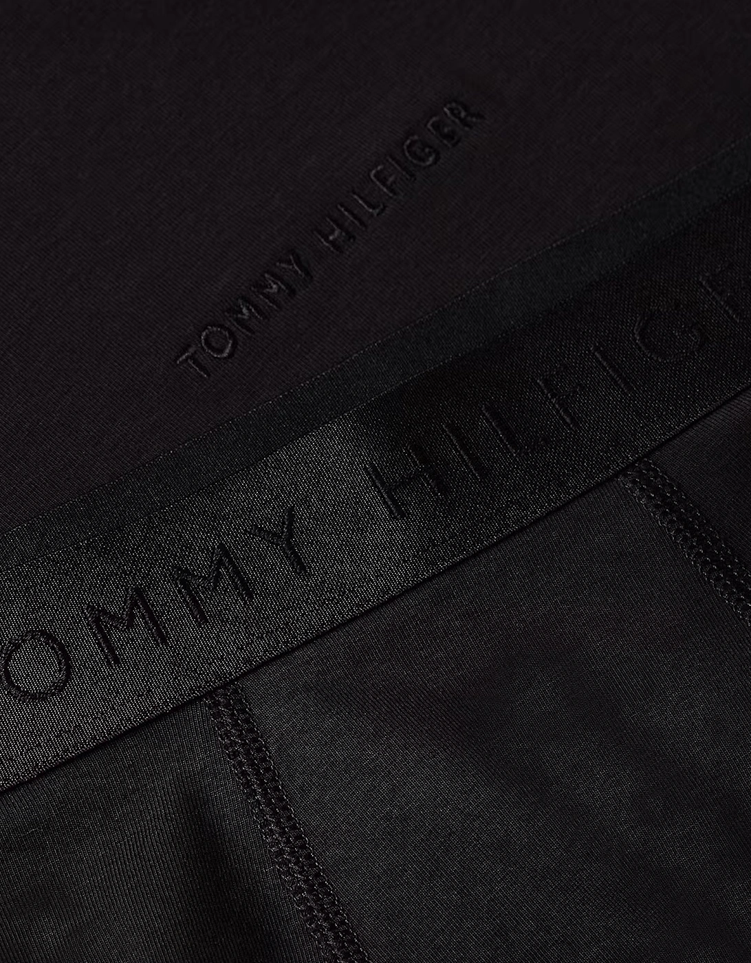 Tommy Hilfiger Mens Boxer Briefs & T-Shirt Black