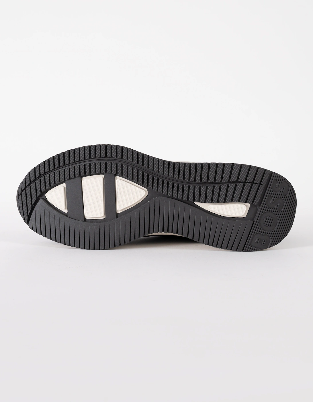 BOSS Orange TTNM EVO Mens Suede Trainers - Dark Blue 401