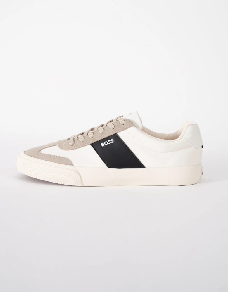 BOSS Orange Aiden_Tenn_sdnypu Mens Trainers 50563847 - Light Beige 271