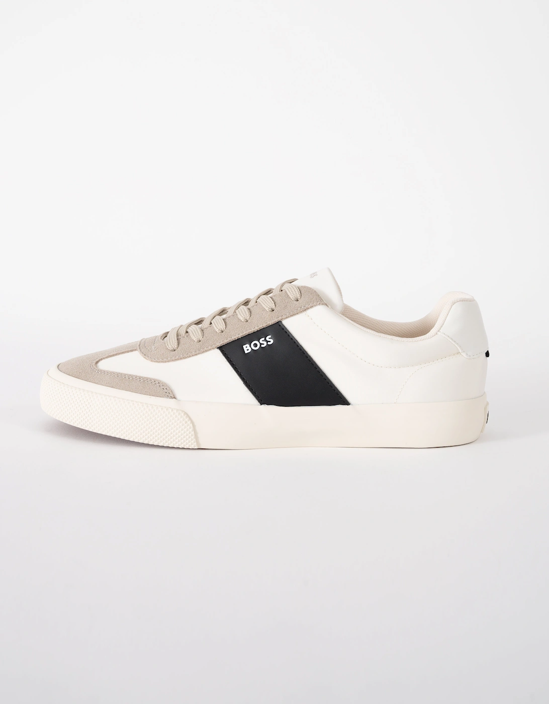 BOSS Orange Aiden_Tenn_sdnypu Mens Trainers 50563847 - Light Beige 271