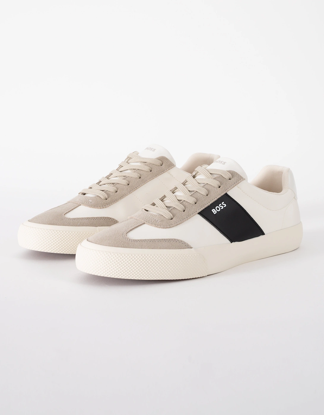 Hugo Boss Men's Tan Boss Orange Aiden_tenn_sdnypu Trainers 50563847 - Light Beige 271 - Size: 9