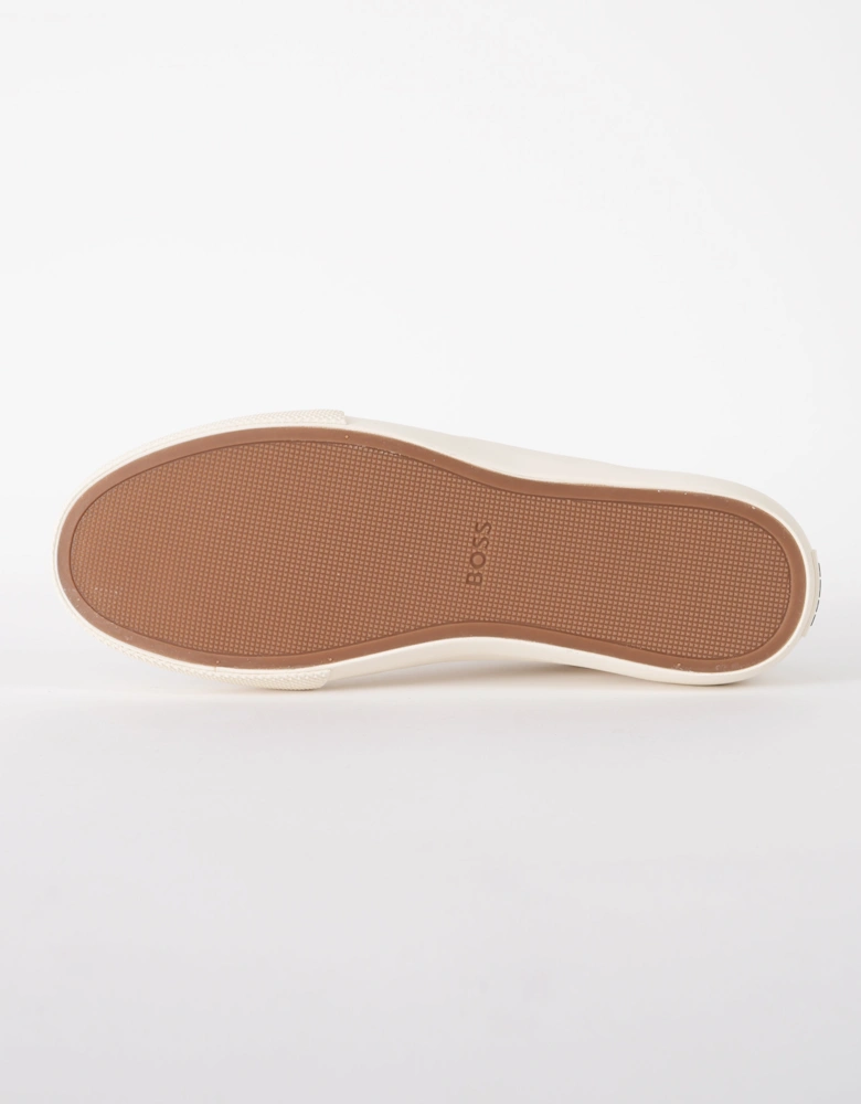 BOSS Orange Aiden_Tenn_sdnypu Mens Trainers 50563847 - Light Beige 271