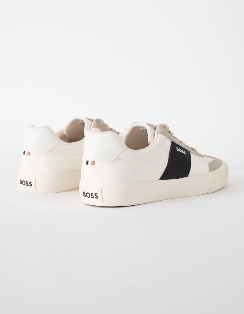 BOSS Orange Aiden_Tenn_sdnypu Mens Trainers 50563847 - Light Beige 271