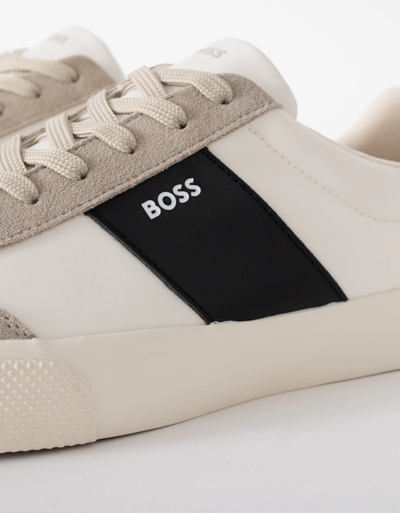 BOSS Orange Aiden_Tenn_sdnypu Mens Trainers 50563847 - Light Beige 271