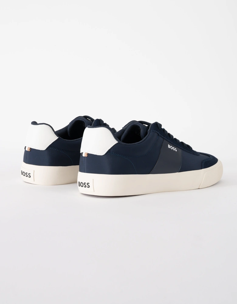 BOSS Orange Aiden_Tenn_sdnypu Mens Trainers 50563847 - Dark Blue 401