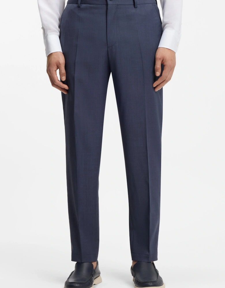 P Perin Tapered Trousers Navy