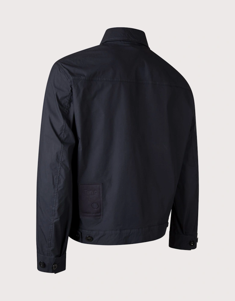 Piece Dyed Mid Layer Overshirt