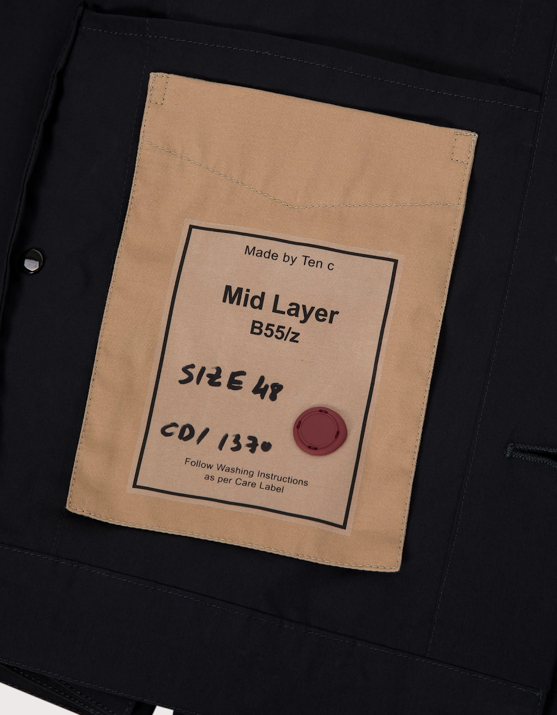 Piece Dyed Mid Layer Overshirt