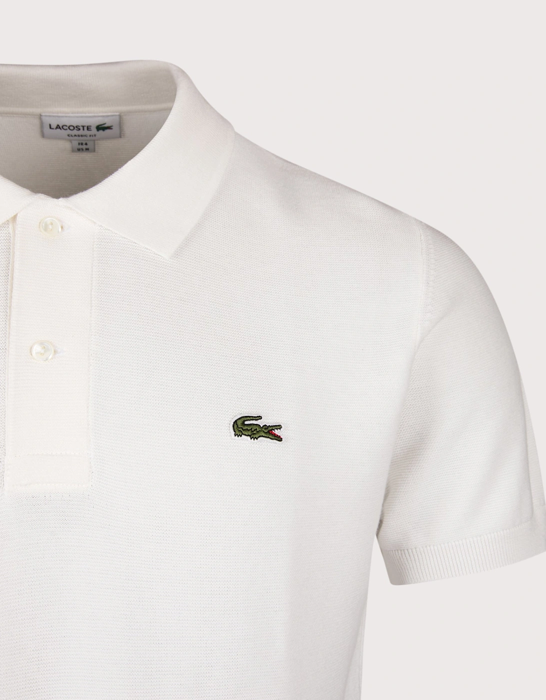 Classic Fit L1212 Croc Logo Polo Shirt