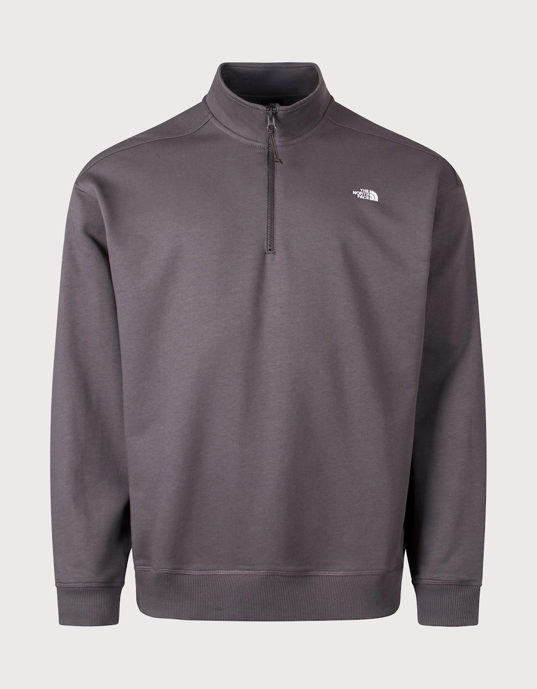 Relaxed Fit Essential Quarter Zip Sweatshirt, 4 of 3