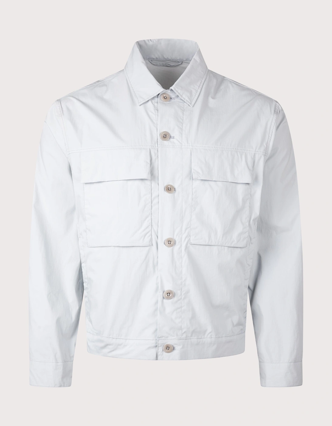 Piece Dyed Mid Layer Overshirt, 6 of 5