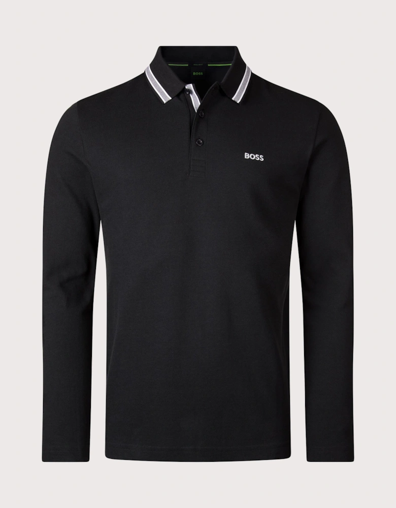 Plisy Long Sleeve Polo Shirt