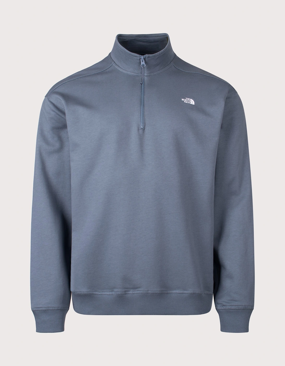 Relaxed Fit Essential Quarter Zip Sweatshirt, 4 of 3
