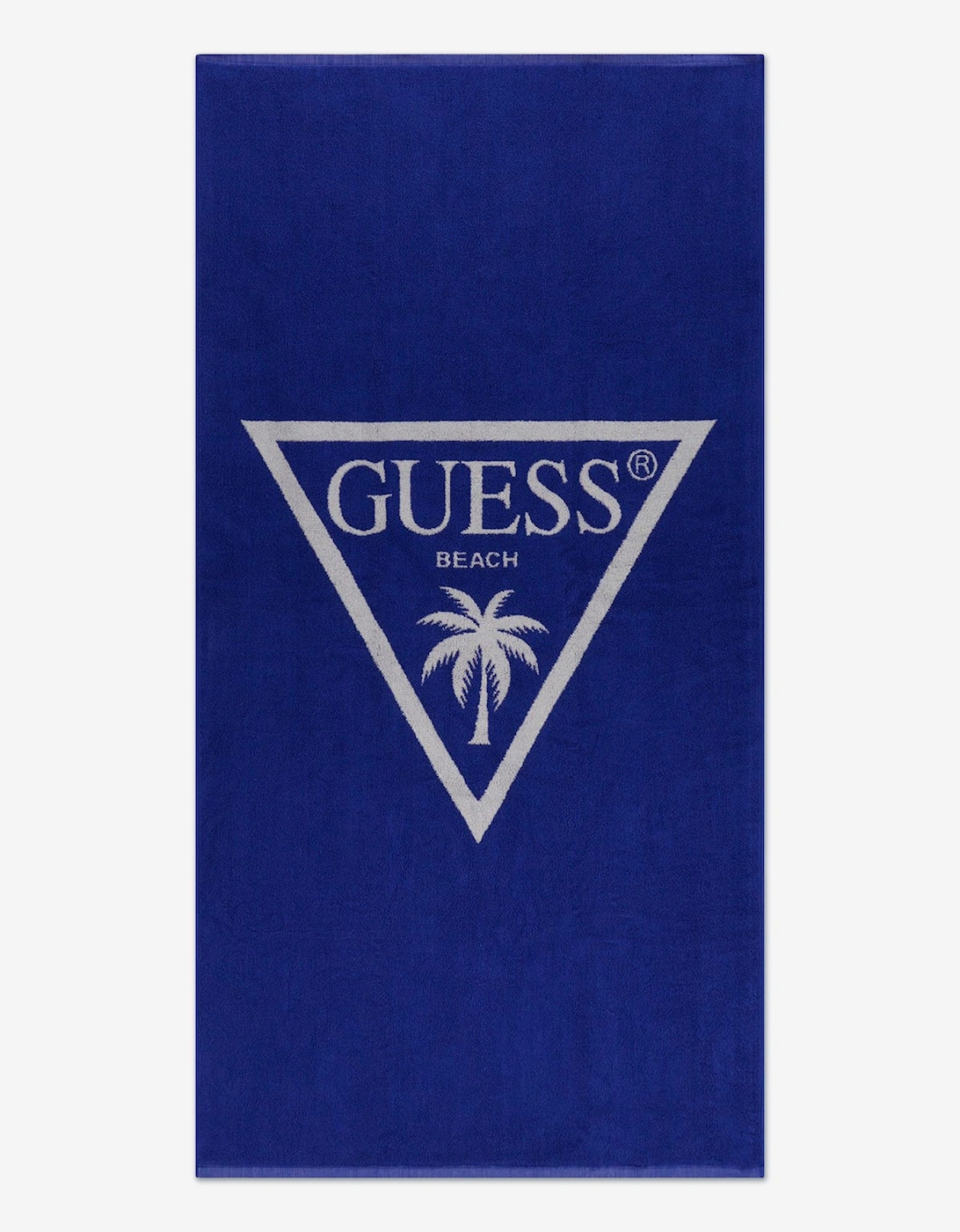 Kids Logo Beach Towel in Blue (142cm), 4 of 3