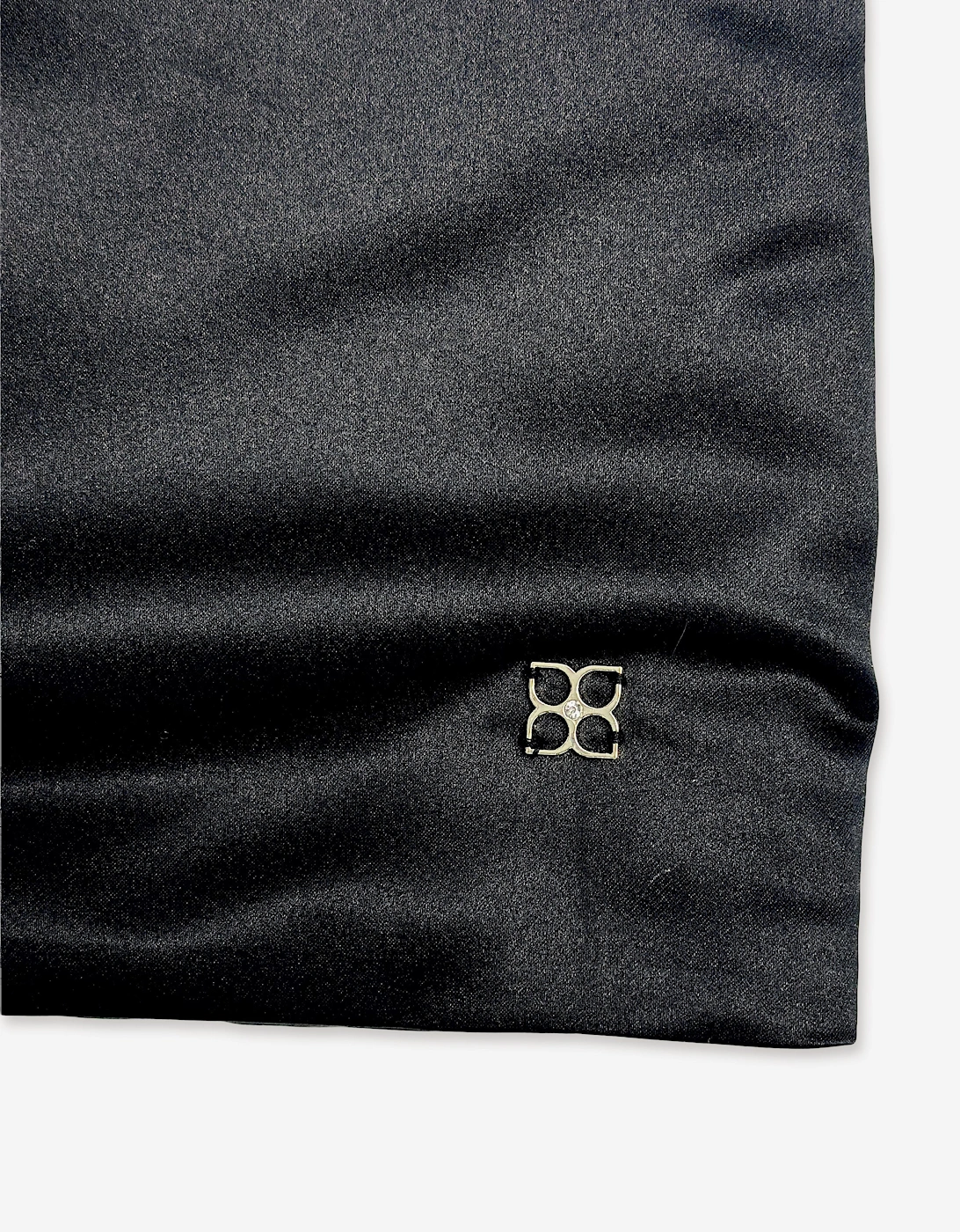 BCBGMAXAZRIA Girls Diamante Puff Sleeve Dress in Black