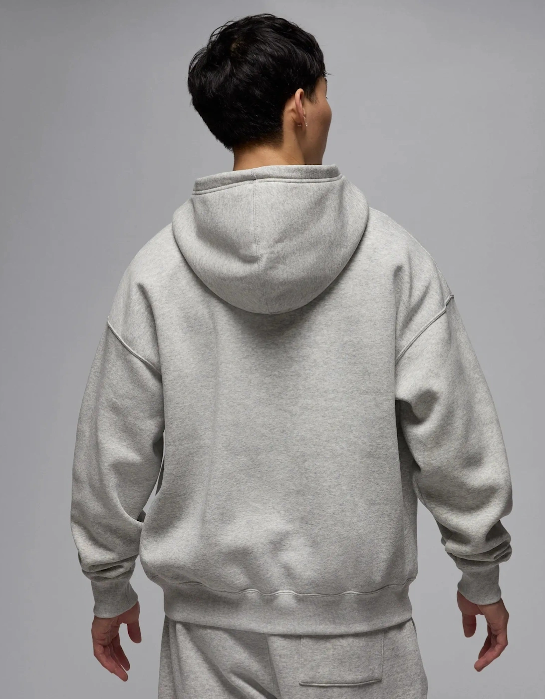 Jordan Brooklyn Hoodie Grey