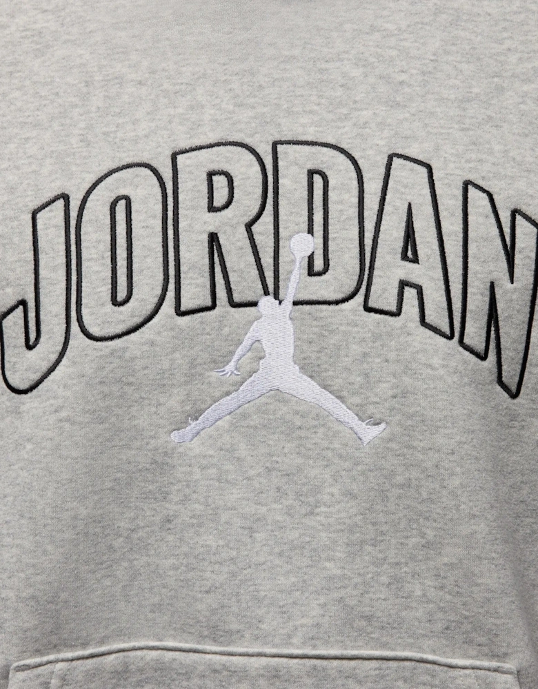 Jordan Brooklyn Hoodie Grey