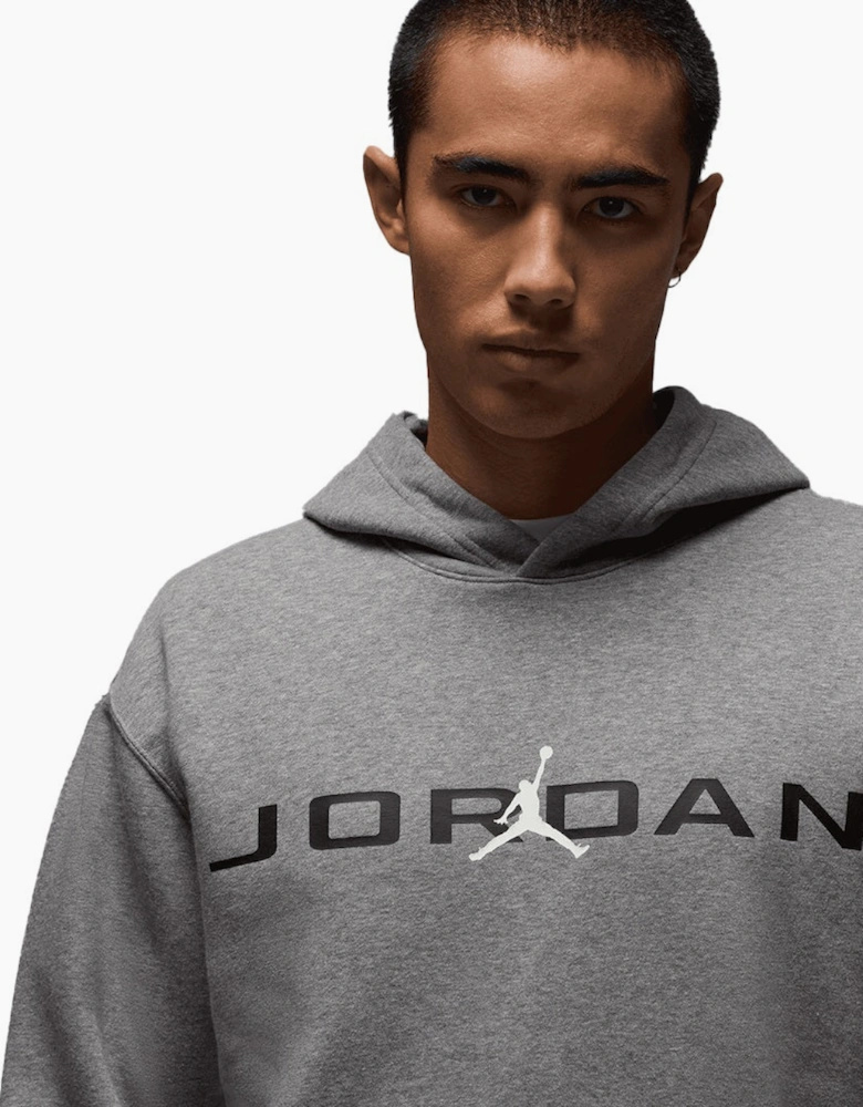 Jordan Classic Overhead Hoodie Charcoal