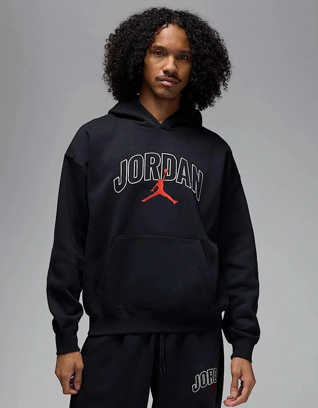 Jordan Brooklyn Hoodie Black, 4 of 3