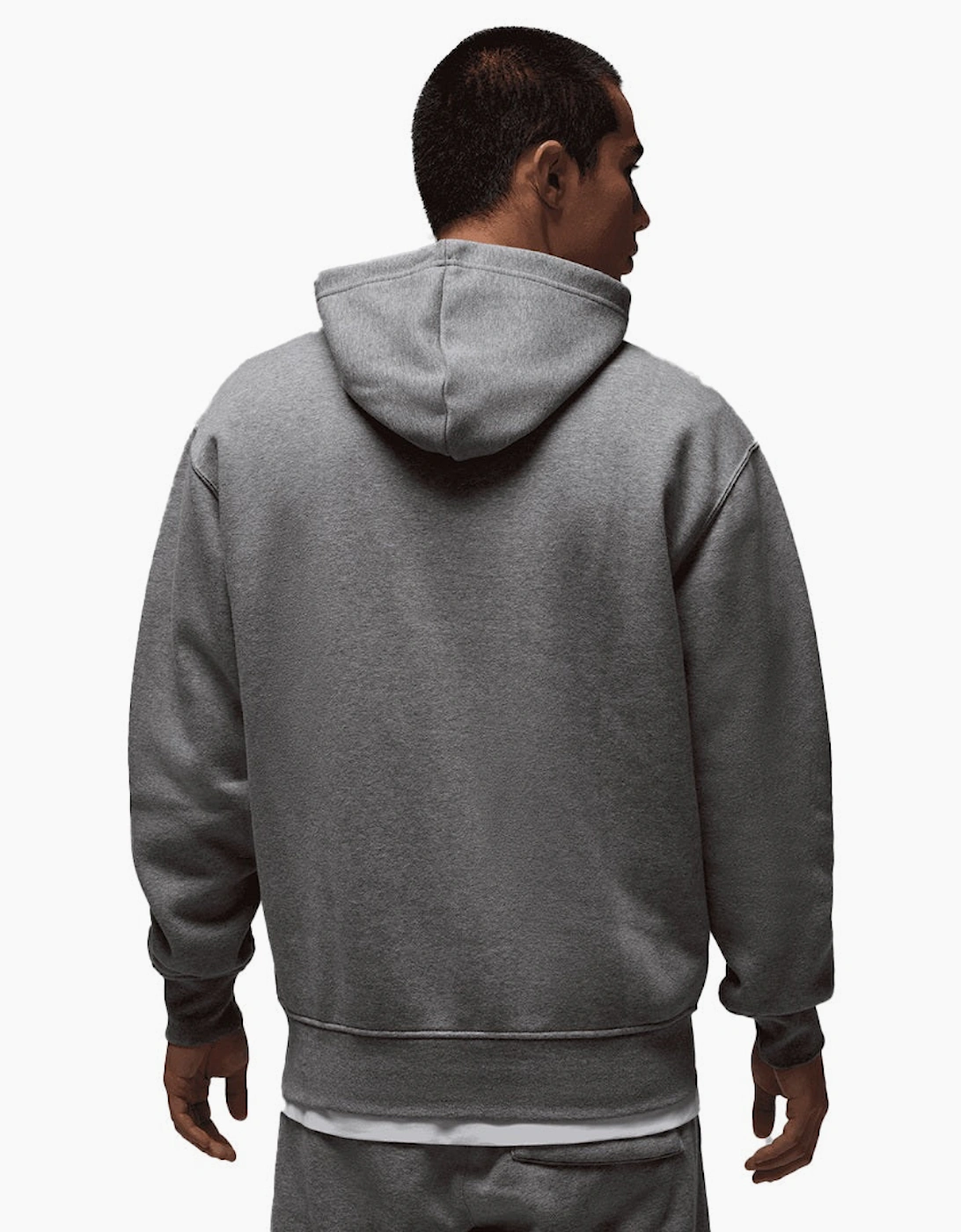 Jordan Classic Overhead Hoodie Charcoal