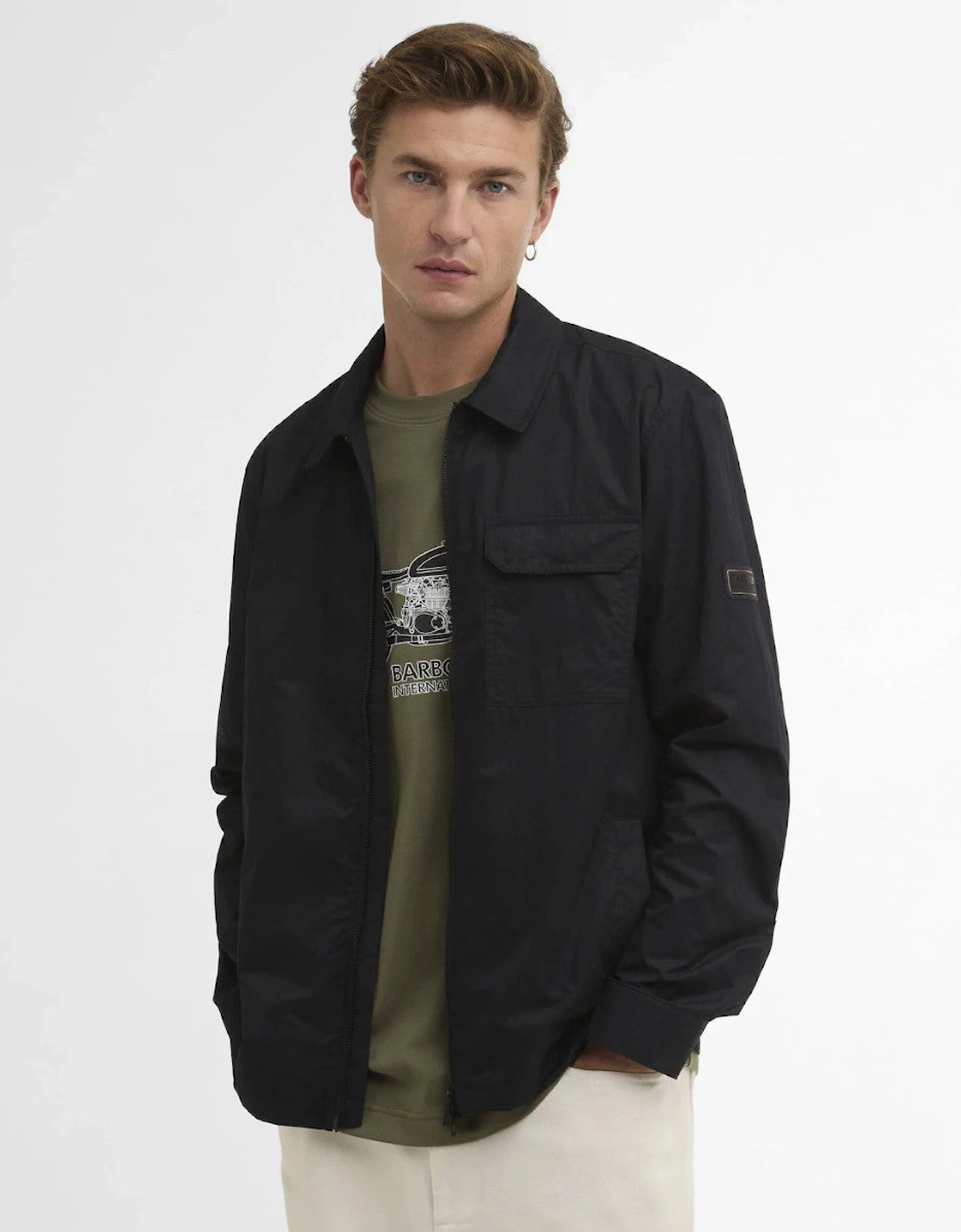 Warren Overshirt BK11 Black
