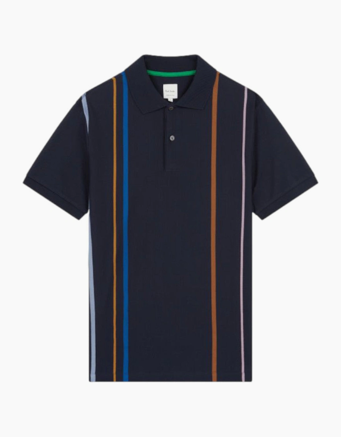 Split Stripe Polo Shirt 49 DK NAVY, 4 of 3