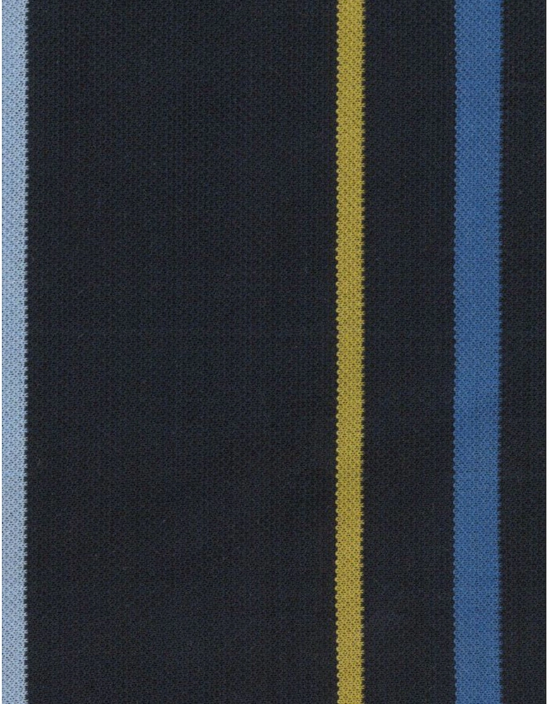 Split Stripe Polo Shirt 49 DK NAVY