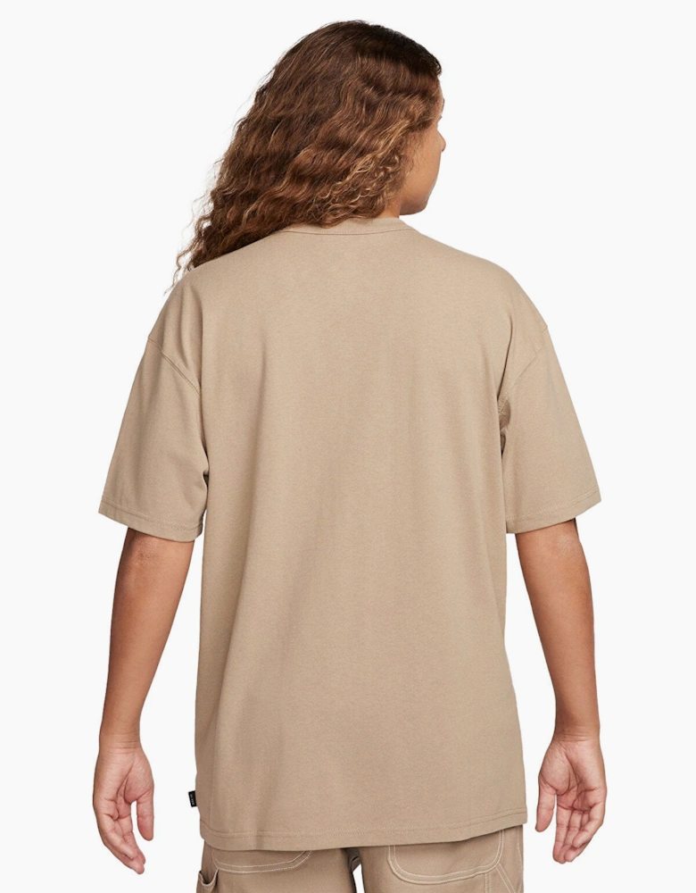 Sportswear Premium Loose Fit T-Shirt Beige