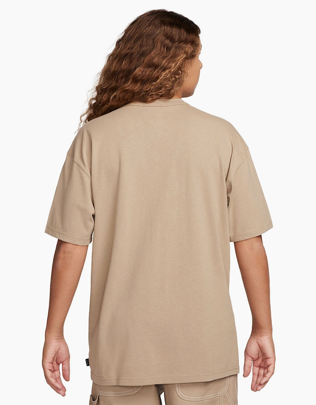Sportswear Premium Loose Fit T-Shirt Beige