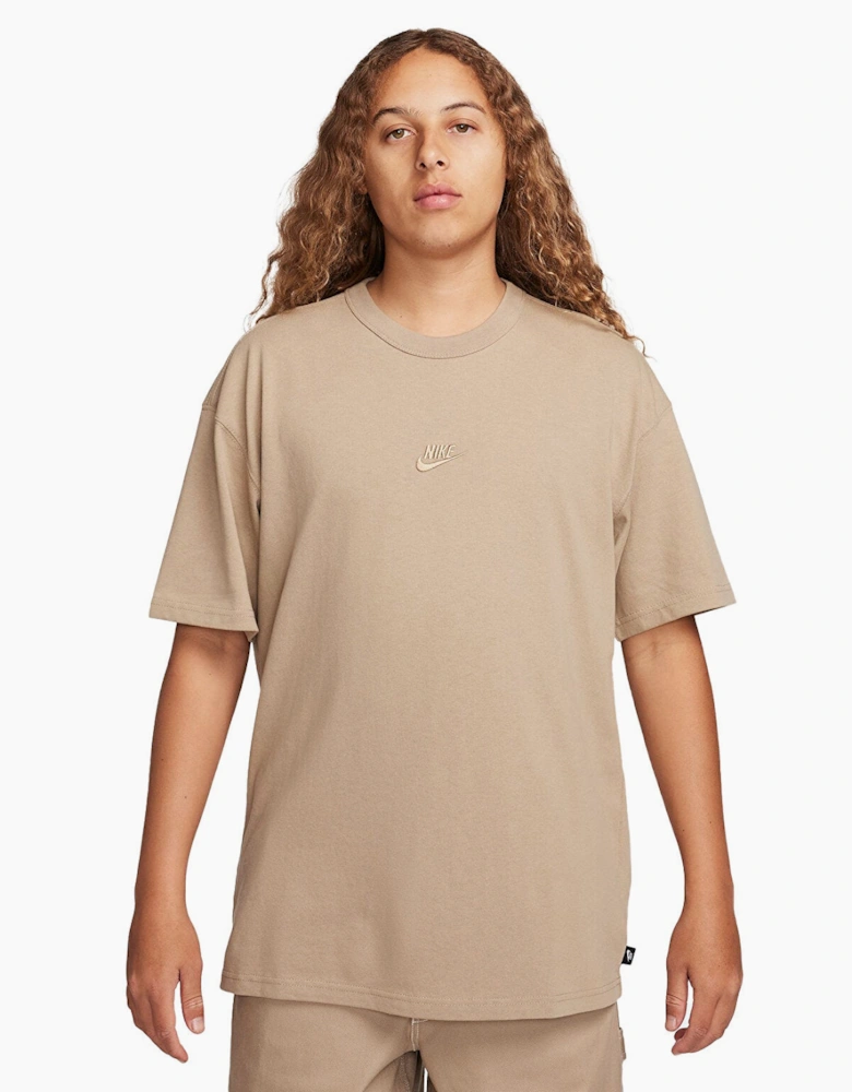 Sportswear Premium Loose Fit T-Shirt Beige
