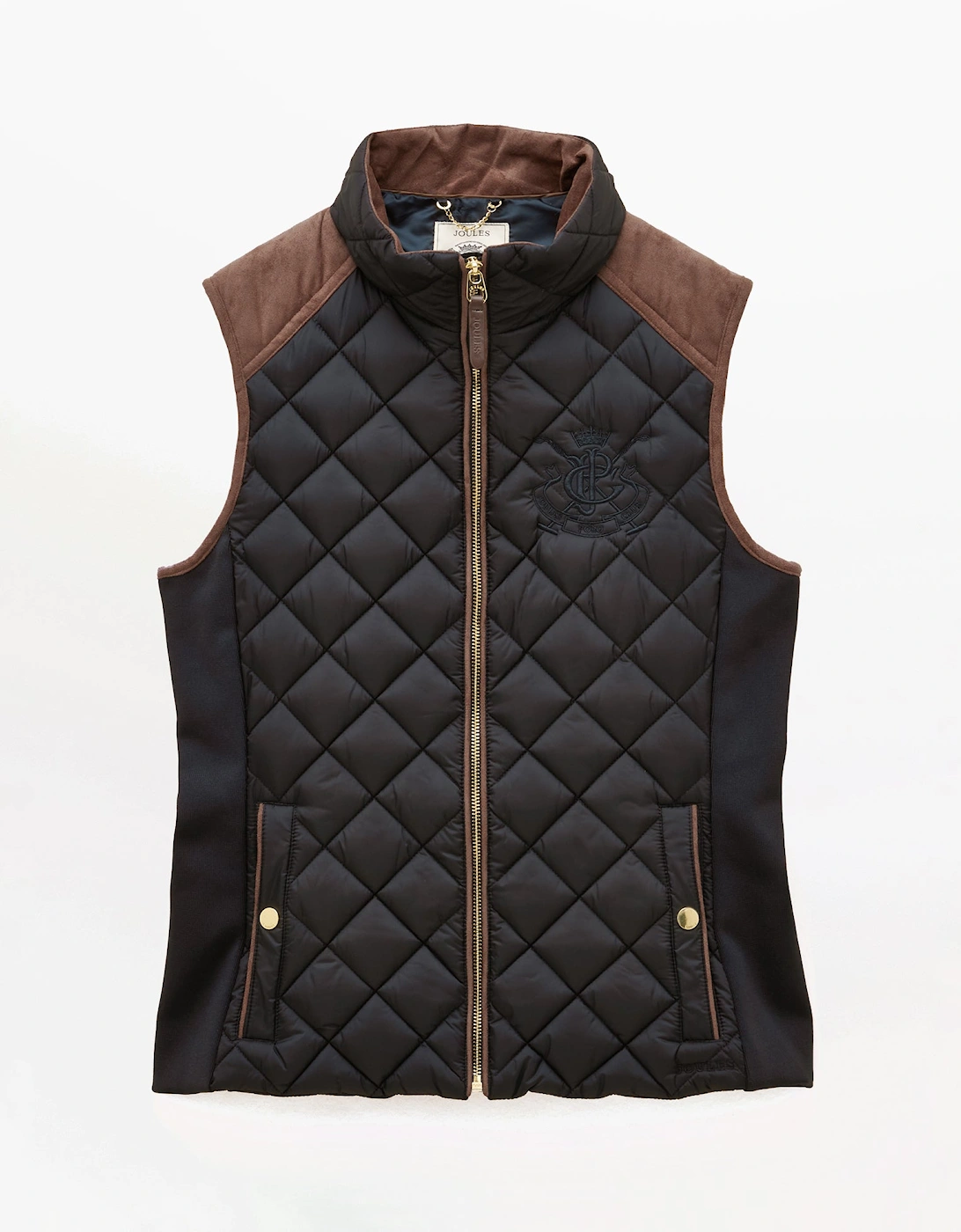 BRAEMAR LUXE GILET Womens Gilets Navy