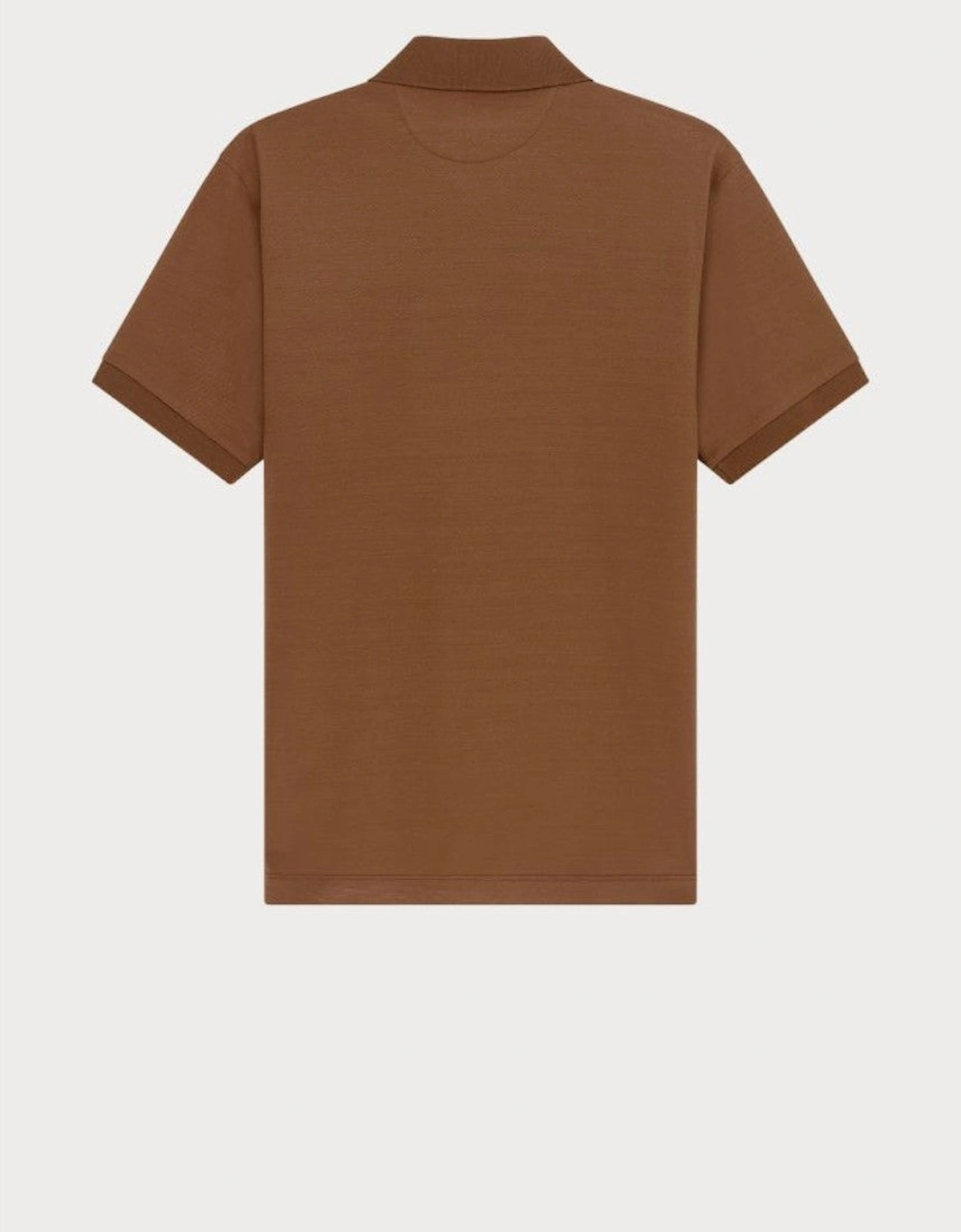 Striped Placket Polo Shirt 65A