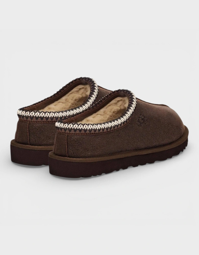 Tasman Distressed Slipper Brown