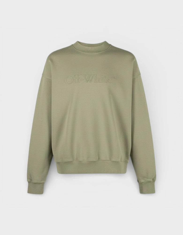 Laundry Logo Skate Crewneck Khaki Green Beige